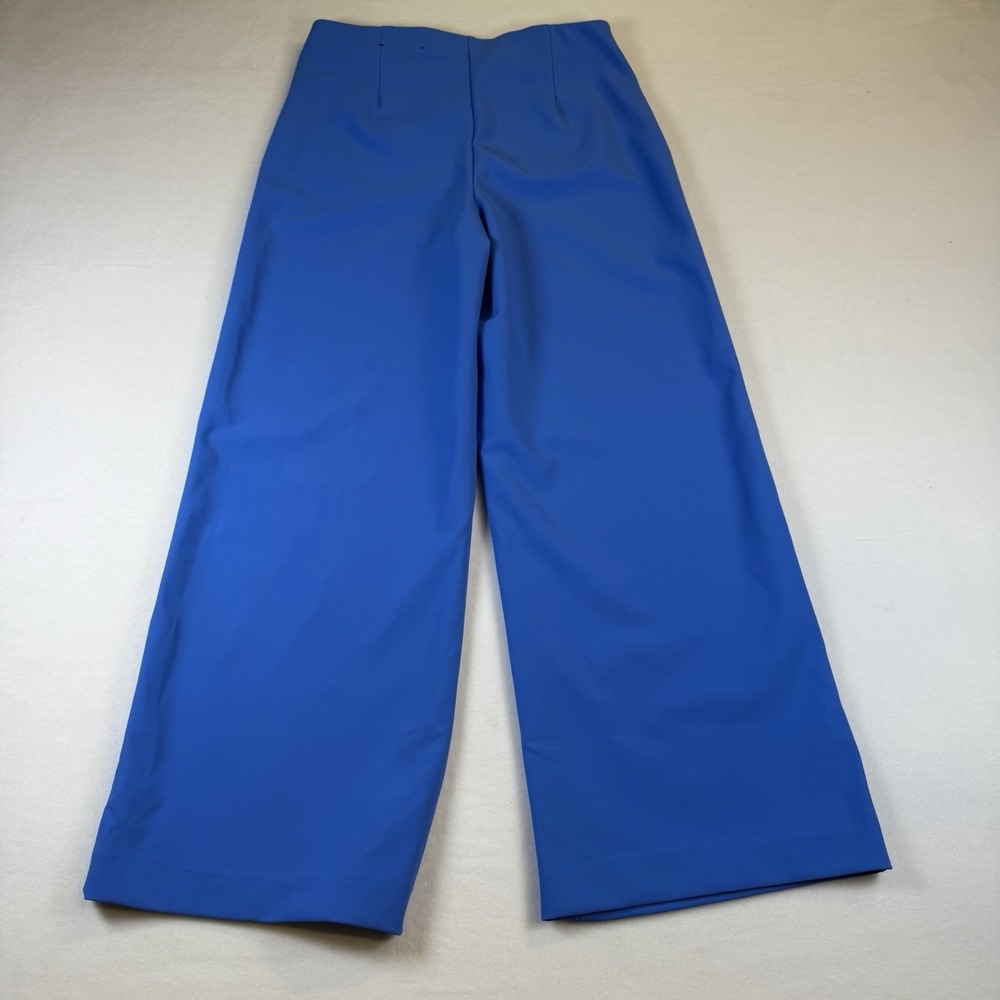 blue Atelier wide leg cropped pants featuring a high waist - Picture 3 of 8